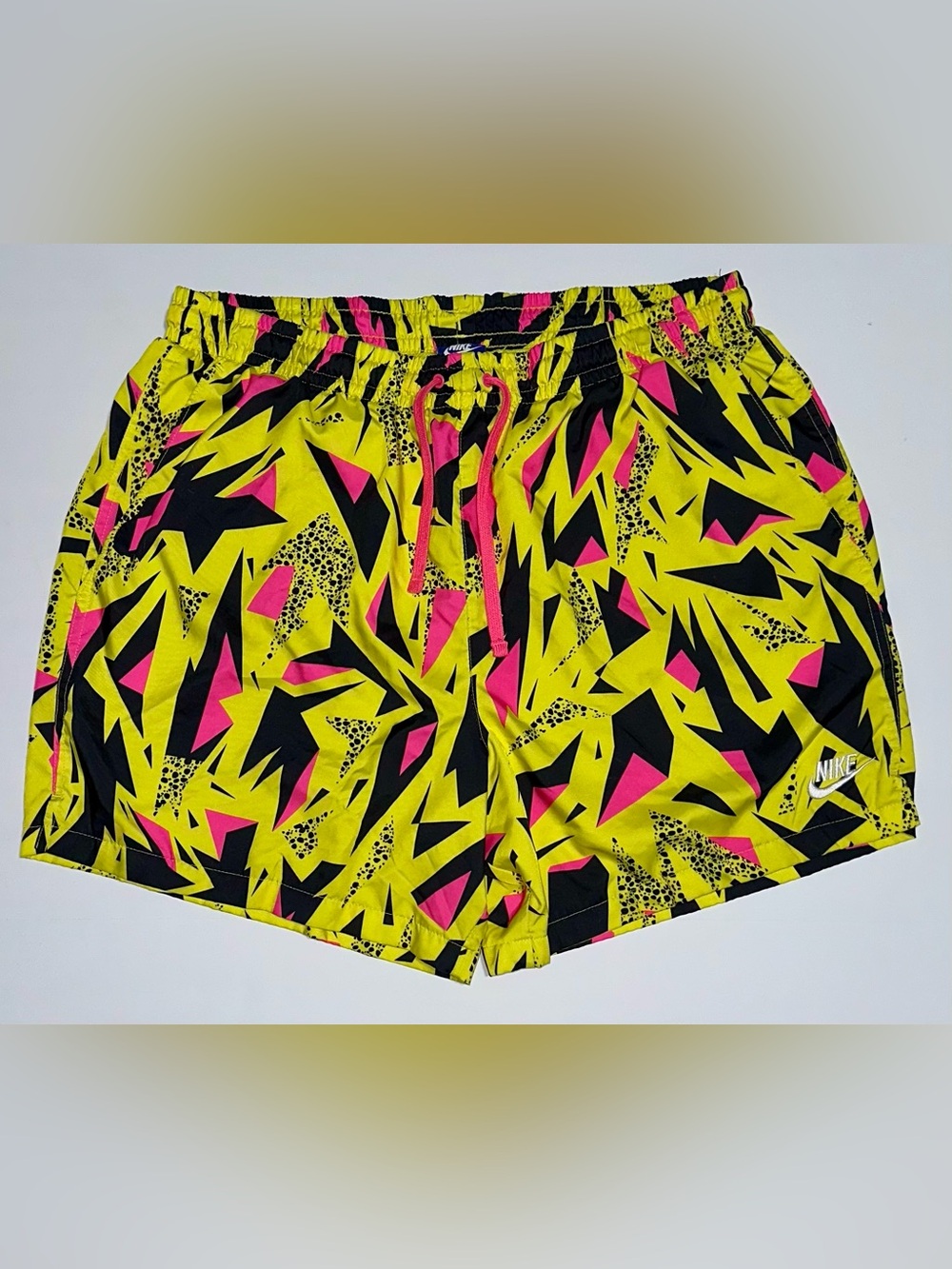 Nike Abstract Print Swim Trunks
